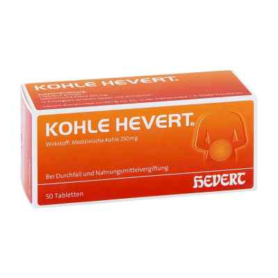 Kohle Hevert tabletki węglowe 50 szt. od Hevert Arzneimittel GmbH & Co. K PZN 03477381