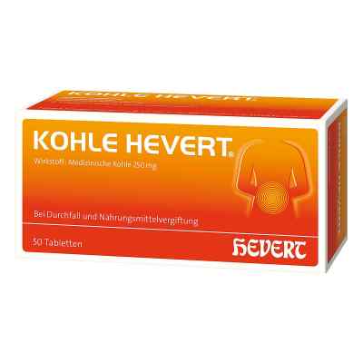 Kohle Hevert tabletki węglowe 50 szt. od Hevert Arzneimittel GmbH & Co. K PZN 03477381