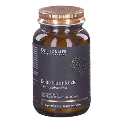 Kolostrum Kozie 500 mg Doctor Life kapsułki
