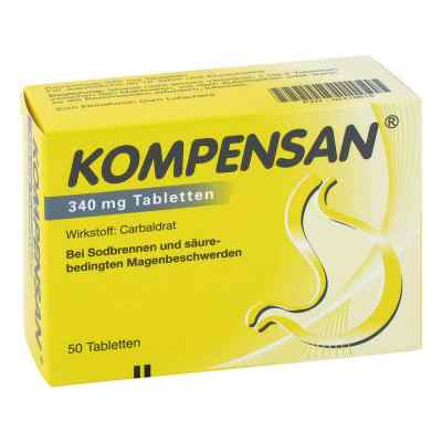 Kompensan 340 mg tabletki 50 szt. od Johnson&Johnson GmbH-CHC PZN 02416615