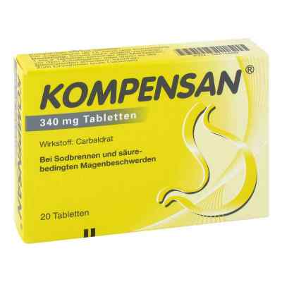 Kompensan Tabletten 340 mg 20 szt. od Johnson&Johnson GmbH-CHC PZN 02416609