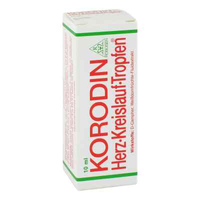 Korodin Herz Kreislauf krople 10 ml od ROBUGEN GmbH & Co.KG PZN 04251590