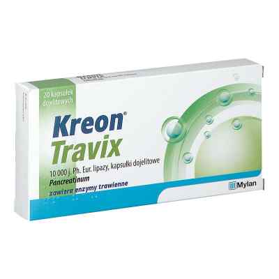 Kreon Travix kapsułki 20  od ABBOTT LABORATORIES GMBH PZN 08301779