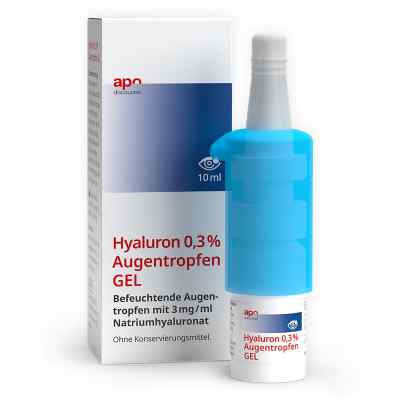 Krople do oczu Apodiscounter Hyaluron 0,3%  10 ml od  PZN 19351185