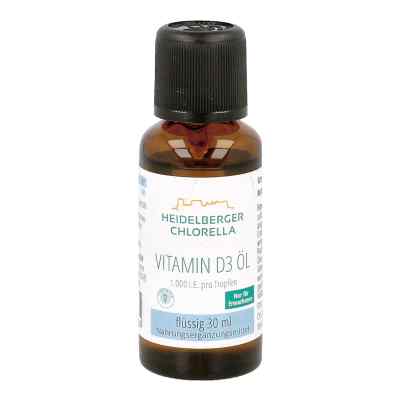 Krople olejowe witaminy D3 do stosowania doustnego 30 ml od Heidelberger Chlorella GmbH PZN 11554836