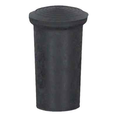 Krückenkapsel Größe 0  16 mm schwarz