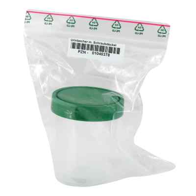 Kubek na mocz z przykręcaną pokrywką 1 szt. od Brinkmann Medical ein Unternehmen der Dr. Junghans PZN 01040378