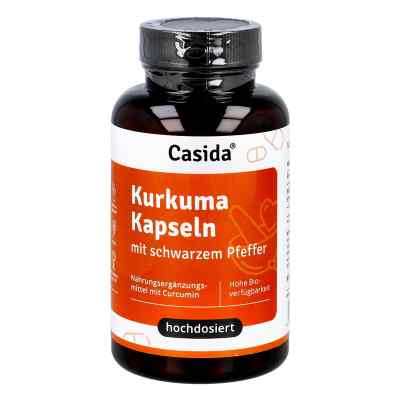 Kurkuma Kapseln+pfeffer Curcumin hochdosiert 90 szt. od Casida GmbH PZN 16671995