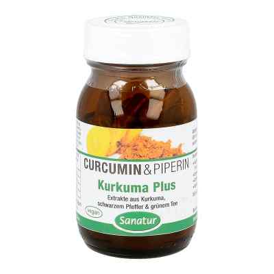 Kurkuma Plus Curcumin Kapseln 60 szt. od Sanatur GmbH PZN 11563338