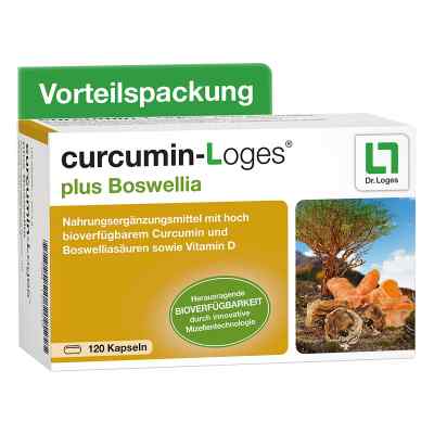 Kurkumina-loges plus Boswellia kapsułki 120 szt. od Dr. Loges + Co. GmbH PZN 14037248