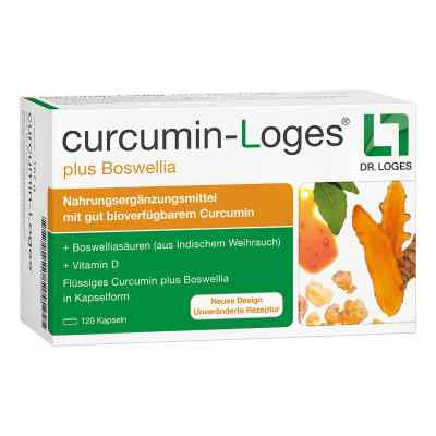 Kurkumina-loges plus Boswellia kapsułki 120 szt. od Dr. Loges + Co. GmbH PZN 14037248