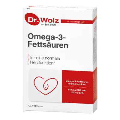 Kwasy tłuszczowe Omega 3 kapsułki 60 szt. od Dr. Wolz Zell GmbH PZN 03056780