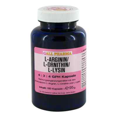 L-arginin/l-ornithin/l-lysin 4:3:4 Gph Kapseln