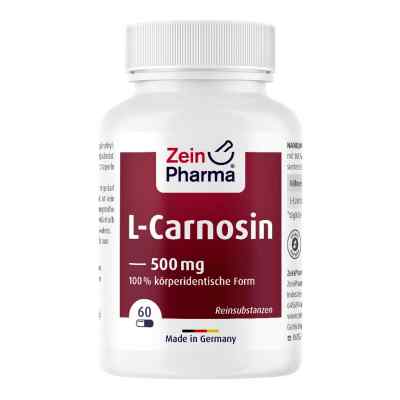 L-carnosin 500 mg kapsułki 60 szt. od Zein Pharma - Germany GmbH PZN 10198262