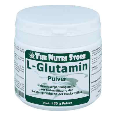 L-glutamin 100 % rein Pulver 250 g od Hirundo Products PZN 00829945
