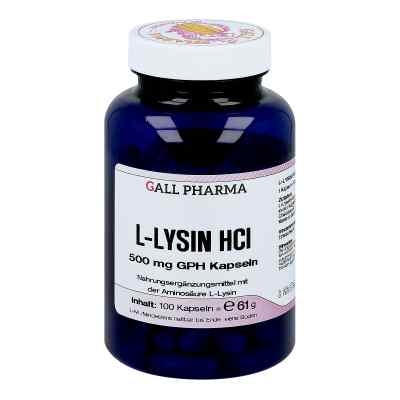 L-lysin 500 mg kapsułki 100 szt. od Hecht-Pharma GmbH PZN 01290595