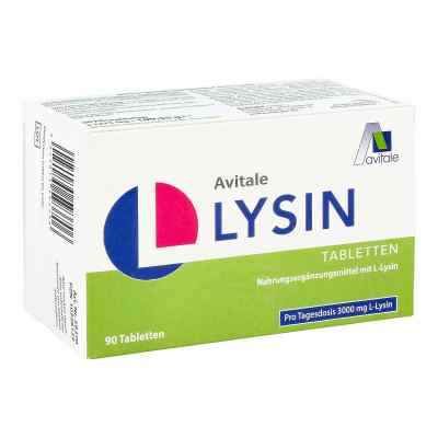 L-lysin 750 mg tabletki 90 szt. od Avitale GmbH PZN 10326139
