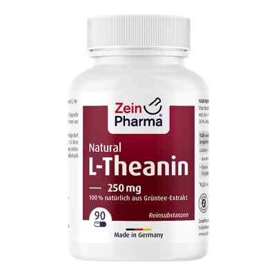 L-theanin Natural 250 mg Kapseln Zeinpharma 90 szt. od ZeinPharma Germany GmbH PZN 13251465