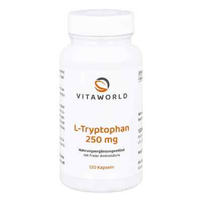 L-Tryptophan 250 mg kapsułki 120 szt. od Vita World GmbH PZN 09424842