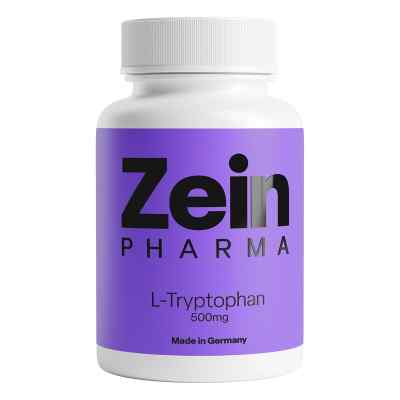 L-tryptophan 500 mg w kapsułkach 90 szt. od Zein Pharma - Germany GmbH PZN 09612331