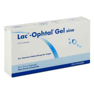 Lac Ophtal Gel sine 30X0.6 ml od Dr. Winzer Pharma GmbH PZN 05385134