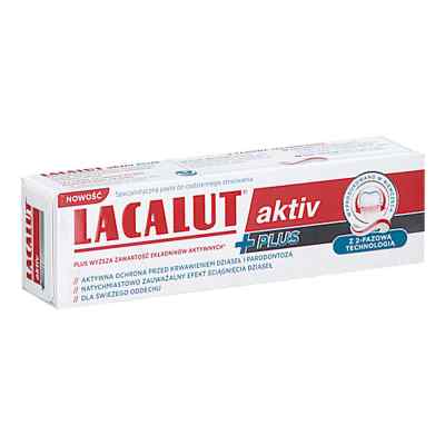 Lacalut Aktiv Plus Pasta do zębów 75 ml od  PZN 08304905