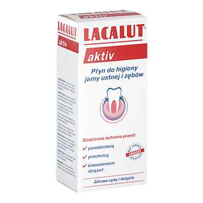 Lacalut Aktiv Płyn do płukania jamy ustnej 300 ml od DR THEISS NATURWAREN GMBH PZN 08304899