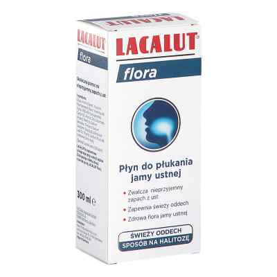 Lacalut Flora Płyn do płukania jamy ustnej i zębów 300 ml od PHARMA THEISS COSMETIC PZN 08304902