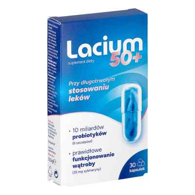 Lacium 50+ kapsułki