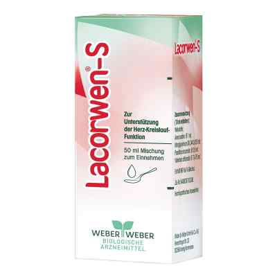 Lacorwen S Fluessigkeit zur Einnahme 50 ml od WEBER & WEBER GmbH & Co. KG PZN 01551400