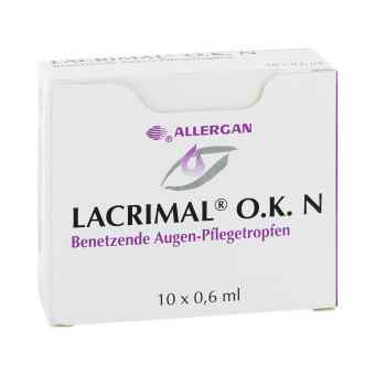 Lacrimal O.k. N Augentropfen 10X0.6 ml od AbbVie Deutschland GmbH & Co. KG PZN 10754208