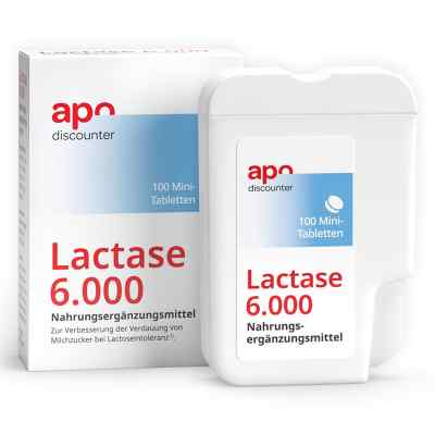 Lactase 6.000 tabletki 100 szt. od apo.com Group GmbH PZN 19192798