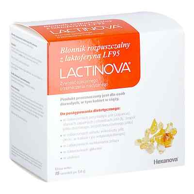 Lactinova Błonnik rozpuszczalny z laktoferyną LF95 saszetki 15  od  PZN 08304136