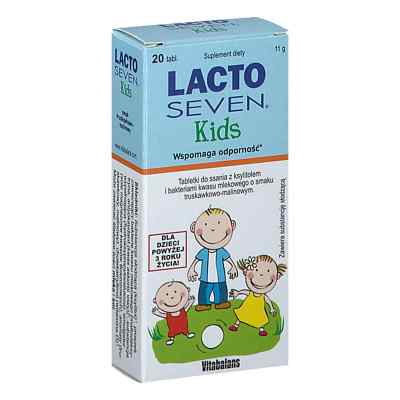 Lacto Seven Kids tabletki do ssania 20  od  PZN 08304554