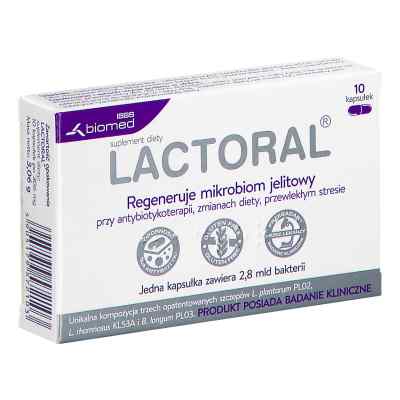 Lactoral kapsułki 10  od INSTYTUT BIOTECHNOLOGII SUROWIC I SZCZEPIONEK BIOM PZN 08305963