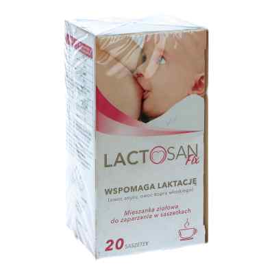 Lactosan fix herbata na pobudzenie laktacji saszetki 20 sasz. od HERBAPOL-LUBLIN S.A. PZN 08300576