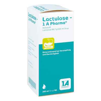 Lactulose 1a Pharma Sirup 200 ml od 1 A Pharma GmbH PZN 01418925