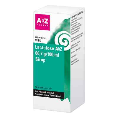 Lactulose Abz 66,7 g/100 ml Sirup 200 ml od AbZ Pharma GmbH PZN 03351639