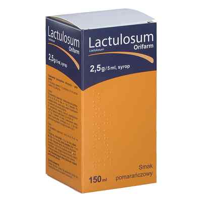 Lactulosum Orifarm syrop 150 ml od ORIFARM MANUFACTURING POLAND SP. Z O.O. PZN 08304719
