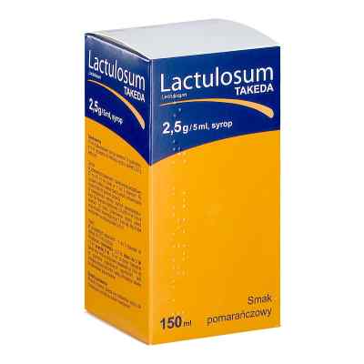 Lactulosum Takeda syrop 2,5g/ 5ml 150 ml od TAKEDA PHARMA SP. Z O.O. (ŁYSZKO PZN 08301420
