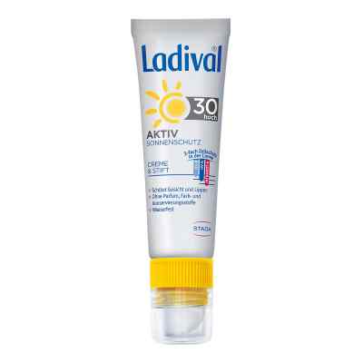 Ladival Aktiv Sonnenschutz für Gesicht und Lipp. Lsf30 1 op. od STADA Consumer Health Deutschlan PZN 09932136