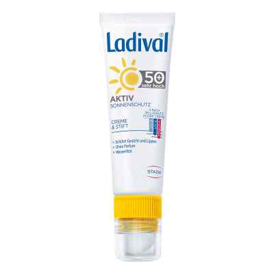 Ladival Aktiv Sonnenschutz Gesicht&lippen Lsf 50+ 1 op. od STADA Consumer Health Deutschlan PZN 16036916