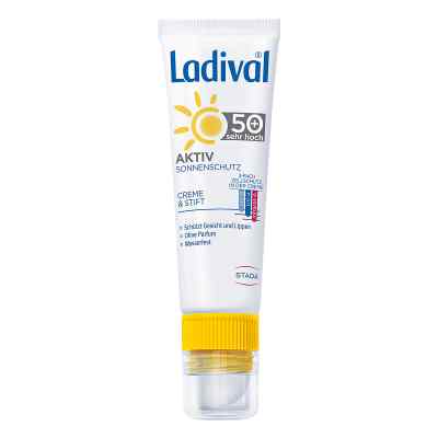 Ladival Aktiv Sonnenschutz Gesicht&lippen Lsf 50+ 1 op. od STADA Consumer Health Deutschlan PZN 16036916