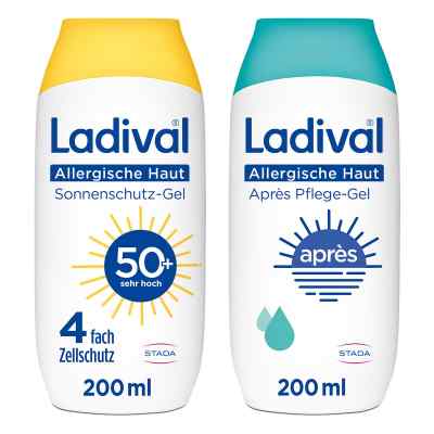 Ladival alergiczna skóra Żel SPF 50 i żel po opalaniu