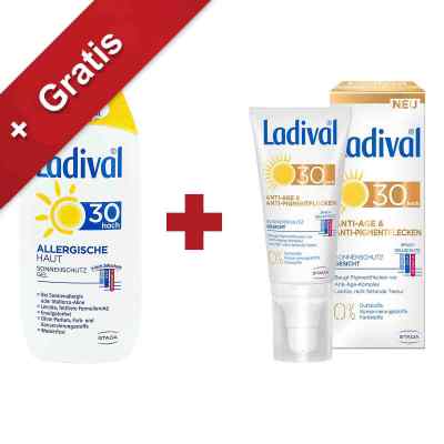 Ladival allergische Haut Gel Lsf 30 + Gratis Sonnenschutz Gesich 1 szt. od STADA GmbH PZN 08101690