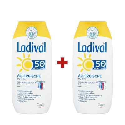 Ladival allergische Haut Gel Lsf 50 200 ml  GRATIS Ladival empfi 2x200 ml od STADA GmbH PZN 08101461