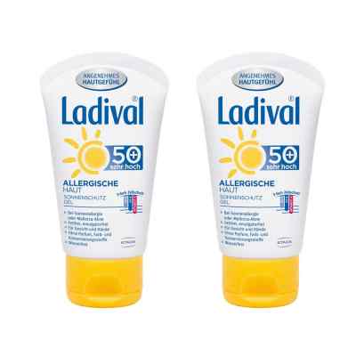 Ladival allergische Haut Gel Lsf 50 50 ml  GRATIS Ladival allerg 2x50 ml od  PZN 08101466