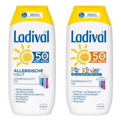 Ladival-Familien-Paket allergische Haut LSF 50  2x200 ml od STADA Consumer Health Deutschlan PZN 08100920