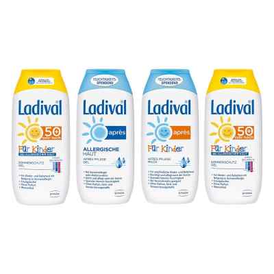 Ladival-Familien-Paket allergische Haut und Apres  4x200 ml od STADA Consumer Health Deutschlan PZN 08100923