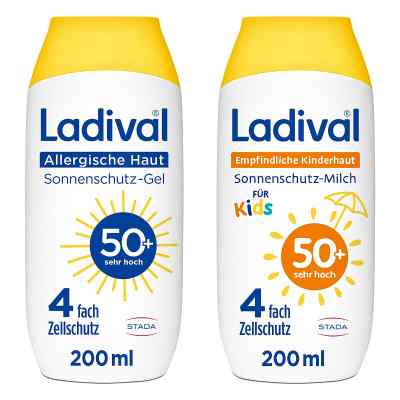 Ladival-Familien-Paket LSF 50 2x200 ml od STADA Consumer Health Deutschlan PZN 08100918
